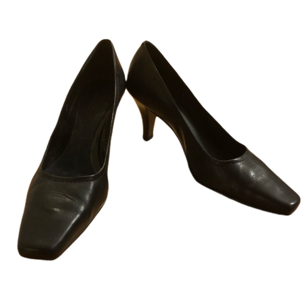 Y2K Square Toe Stuart Weitzman Patent Leather Pumps